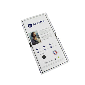 BassMe - Caisson de Basse Personnel pour Musique, Jeux Vidéo ou VR, Bluetooth, Noir - Simple Boutique