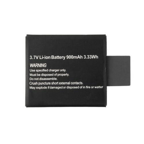 Batterie rechargeable 900mAh Lithium-ion pour caméra action - Simple Boutique