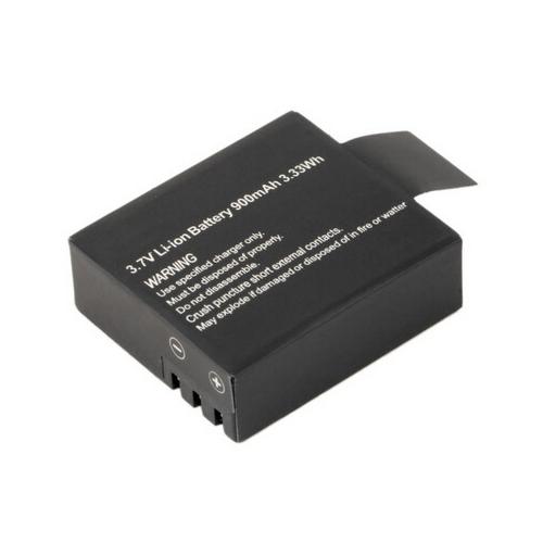 Batterie rechargeable 900mAh Lithium-ion pour caméra action - Simple Boutique