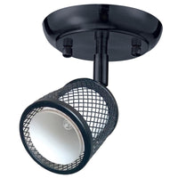 Beldi 1088-SP1 Plafonnier 1 Lumière de la Collection Baltimore 4.5''X7.9'', Noir  - Liquidation Vente Finale - Simple Boutique