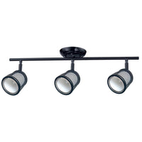 Beldi 1088-TR3 - Rail D'éclairage 3 Lumières de la Collection Baltimore 23''X7.9'', Noir - Simple Boutique
