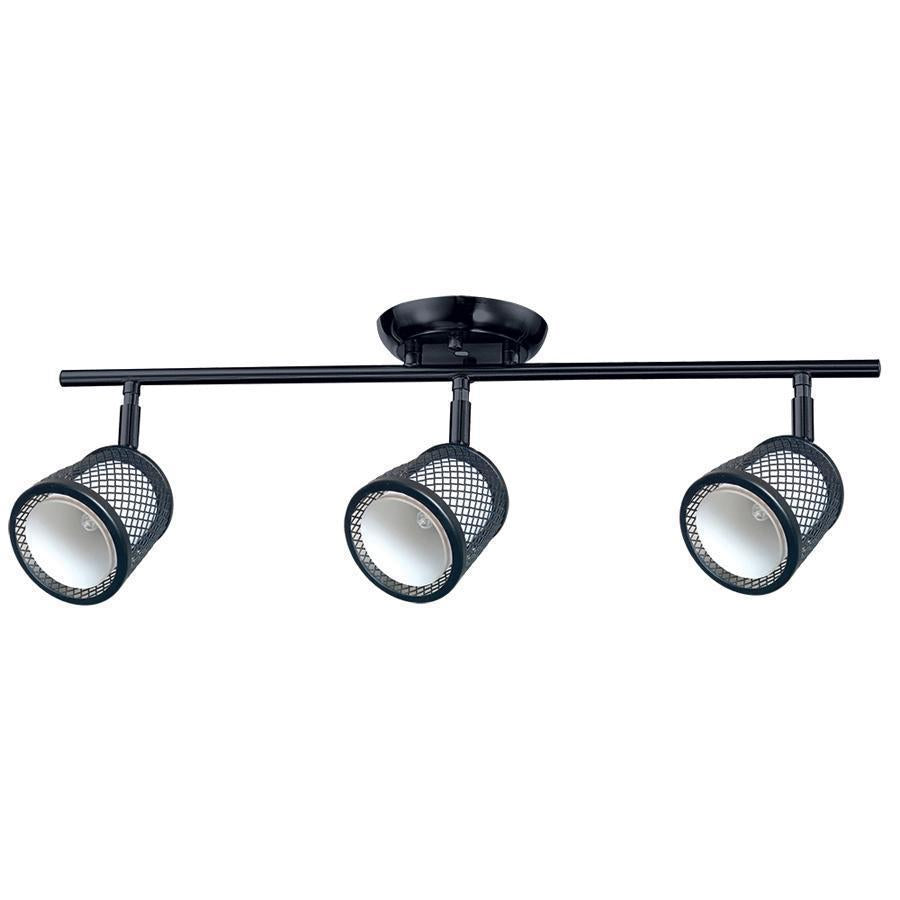 Beldi 1088-TR3 - Rail D'éclairage 3 Lumières de la Collection Baltimore 23''X7.9'', Noir