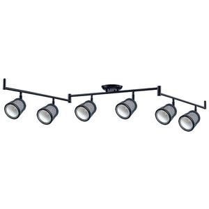 Beldi 1088-TR6 - Rail D'éclairage 6 Lumières de la Collection Baltimore, 64'' X 7.9'', Noir - Liquidation Vente Finale - Simple Boutique