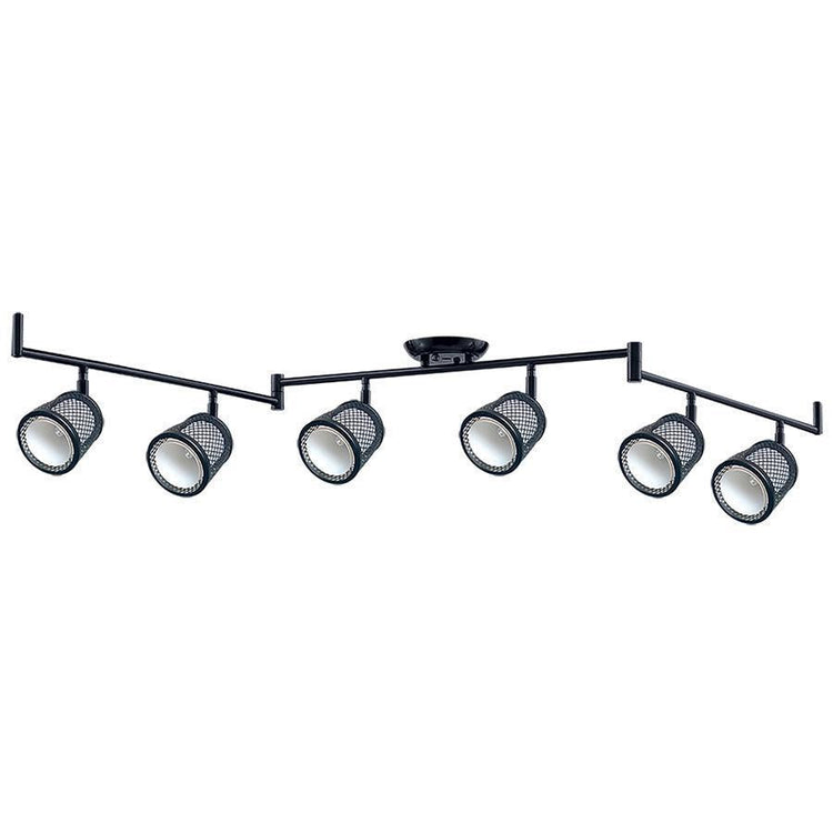 Beldi 1088-TR6 - Rail D'éclairage 6 Lumières de la Collection Baltimore, 64'' X 7.9'', Noir - Liquidation Vente Finale - Simple Boutique