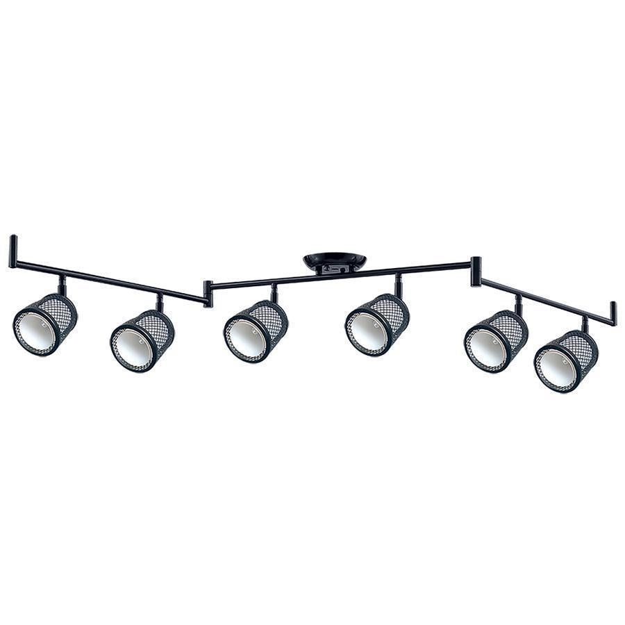 Beldi 1088-TR6 - Rail D'éclairage 6 Lumières de la Collection Baltimore, 64'' X 7.9'', Noir - Liquidation Vente Finale - Simple Boutique
