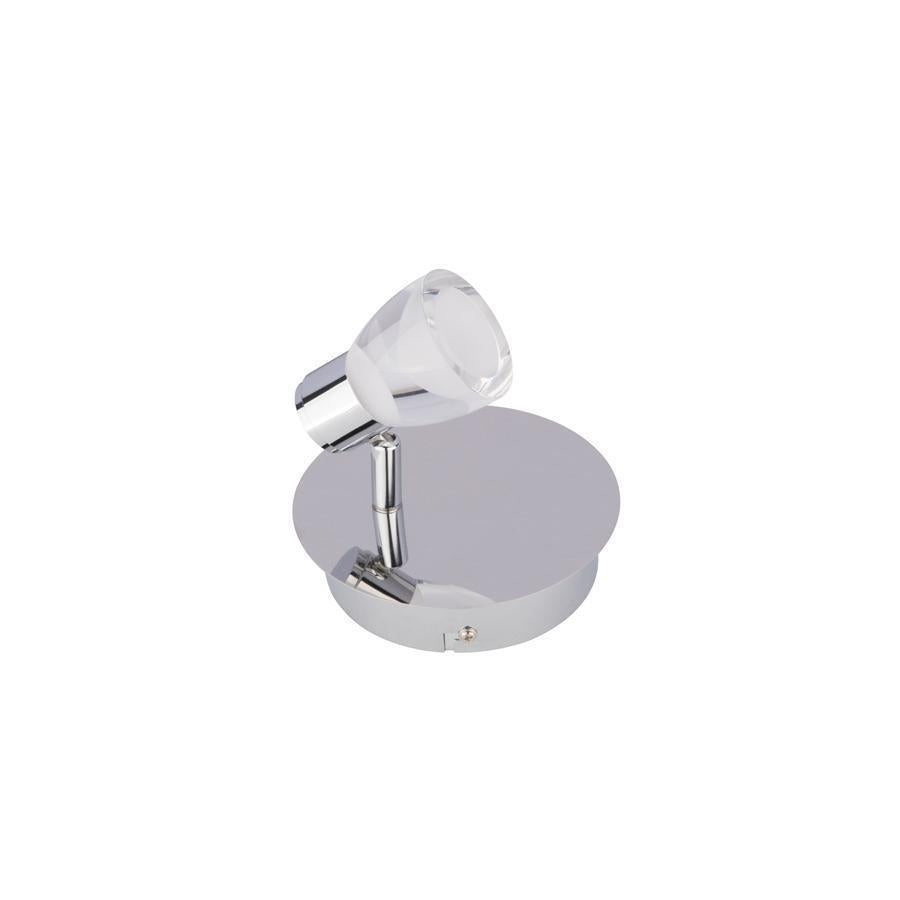 Beldi 26101-SP1 - Plafonnier 1 Tête de la Collection Tasman, 5.5''X5.25'', Argenté - Liquidation Vente Finale - Simple Boutique