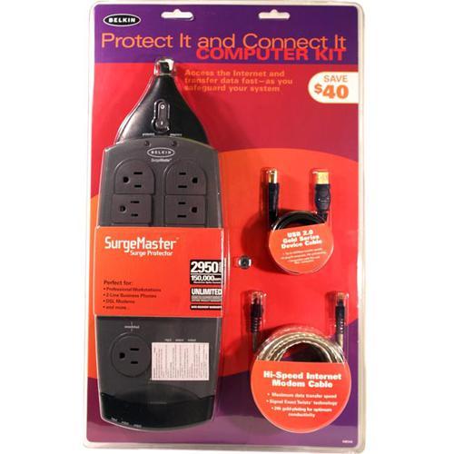 Belkin Protecteur de surtension électrique 2950 J 9 prises 10 pi - Simple Boutique