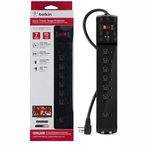 Belkin Protecteur de surtension électrique 7 prises 2100J 6pi - Simple Boutique