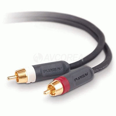 Belkin Pure A/V Câble audio 2xRCA Mâle/Mâle 100 pieds