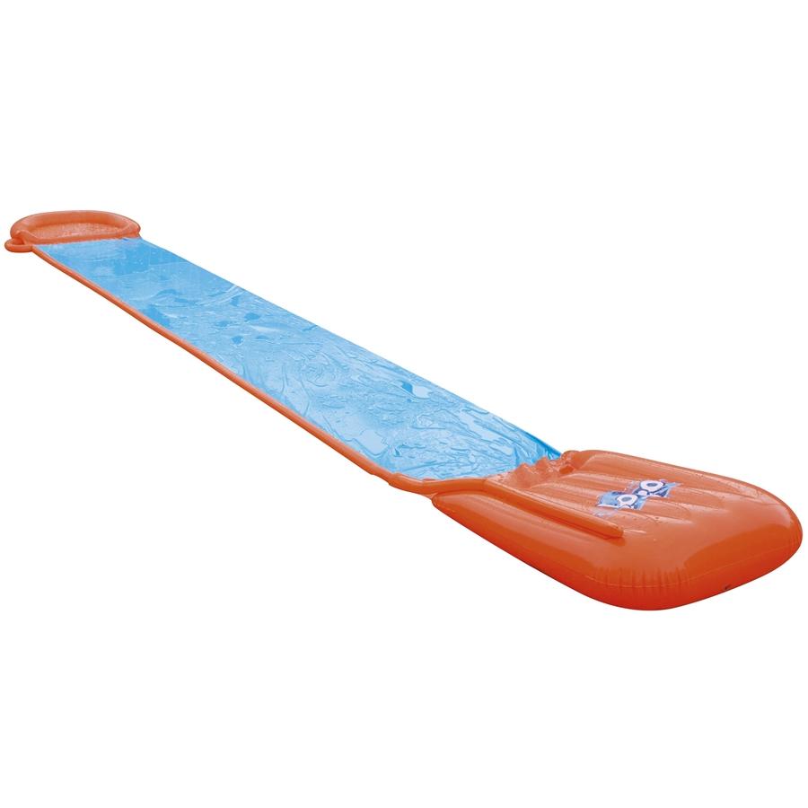 BestWay - Tapis Glissade à 1 Voie, Longeur de 18' , Orange et Bleu - Simple Boutique