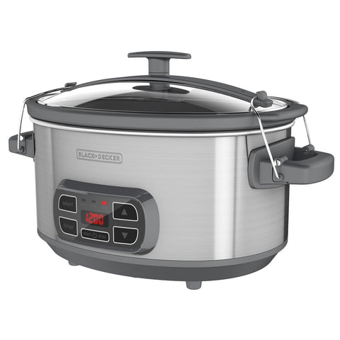 Mijoteuse ovale de 7 pintes, noir Crockpot