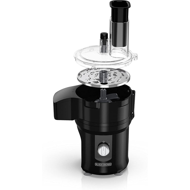 Black + Decker - Robot Culinaire/Hachoir Tout-en-Un, Capactié de 8 Tasses, Noir - Simple Boutique