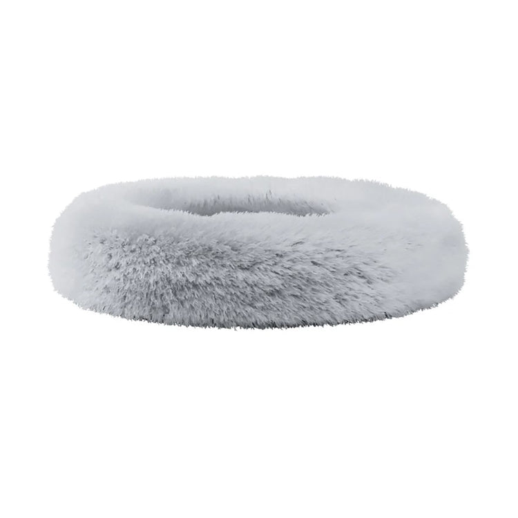 Blu Sleep - Lit pour Animaux de Compagnie Ceramo en Mousse Respirante et Refroidissante , Grandeur Large, Fourrure Grise - Liquidation Vente Finale - Simple Boutique