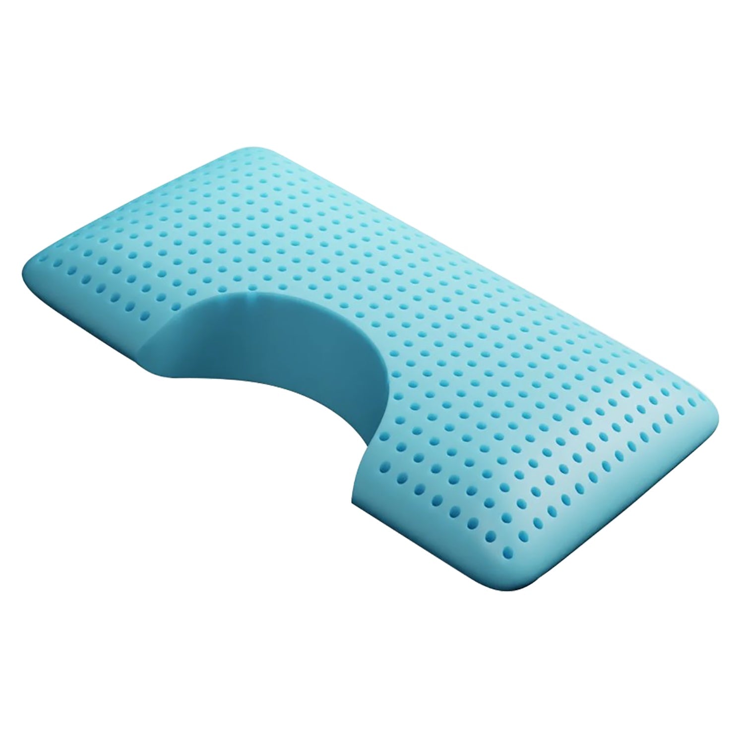 Blu Sleep - Oreiller Ice Gel en Mousse de Gel Super Respirant avec Housse, Grandeur Queen Pour Dormeur Latéral - Simple Boutique