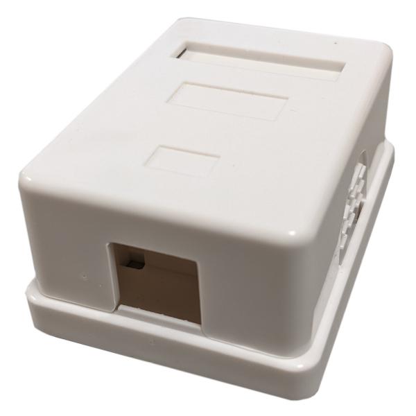 Boîte murale de surface Keystone blanche 1 ouverture - Simple Boutique