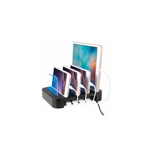 Borne De Recharge A 4 Ports Autotrends - Simple Boutique