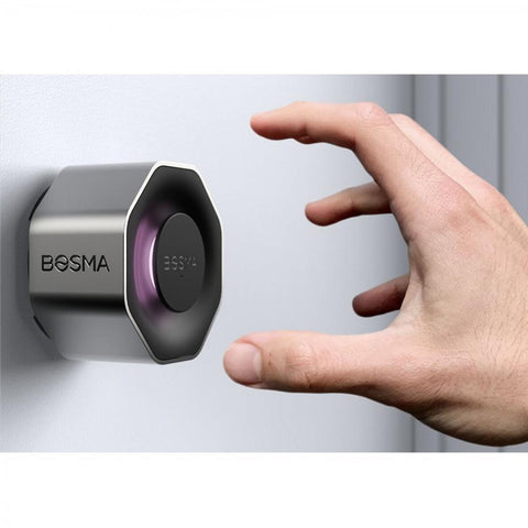 Bosma - Aegis Lock Serrure de Porte Intelligente avec Alerte et Contrôle à Distance, Noir