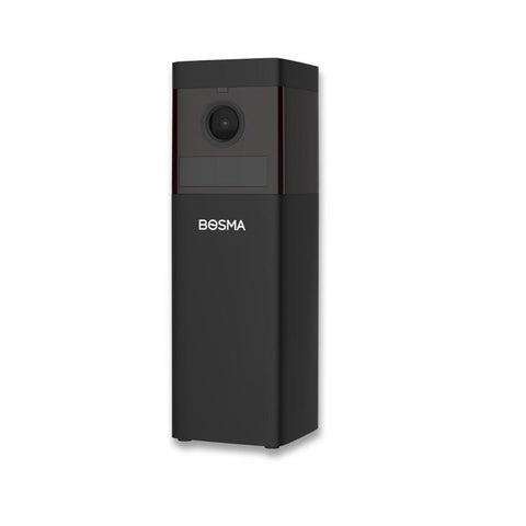 Bosma - Caméra de Sécurité Intérieur X1-Lite, 1080p, Vision Nocturne et Détection des Sons et Mouvements, Noir