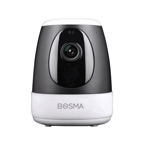 Bosma - Caméra de Sécurité Intérieur XC, 1080p, Détections des Mouvement et du Son, Blanc