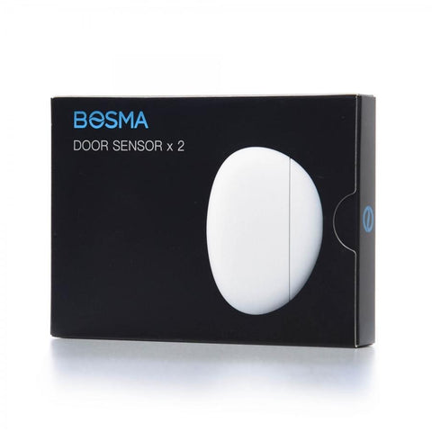 Bosma - Lot de 2 Capteurs de Porte ou Fenêtre, Blanc