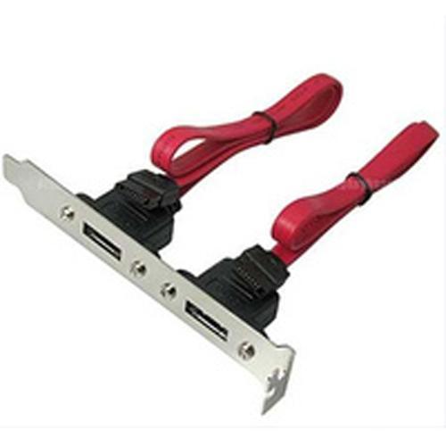 Bracket SATA interne à eSATA externe (2 ports) - Simple Boutique