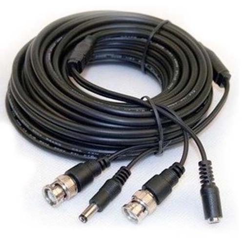 Câble BNC pour caméra de sécurité RG59 avec DC 2 en 1 -150 pi - Simple Boutique