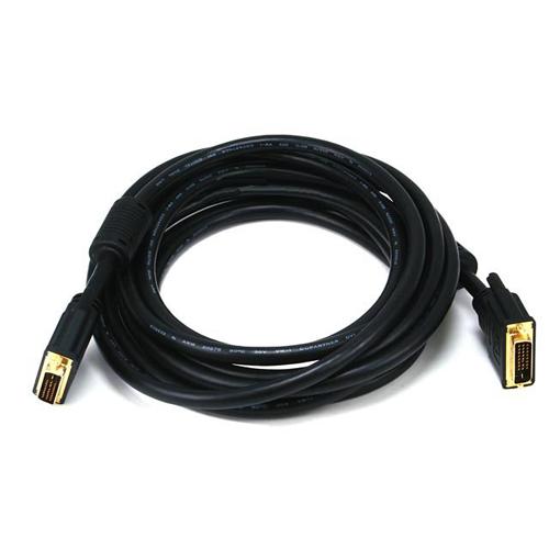 Câble DVI-D Dual Link mâle/mâle 10 pieds 28 AWG avec ferrites - Simple Boutique