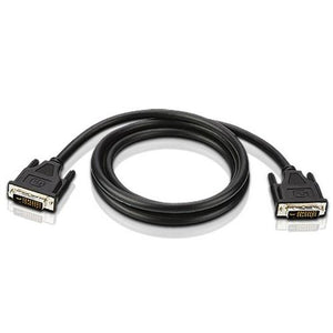 Câble DVI-I Dual Link mâle/mâle 10 pieds noir - Simple Boutique