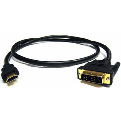 Câble DVI à HDMI mâle 10 pieds compatible 1080p v1.3b