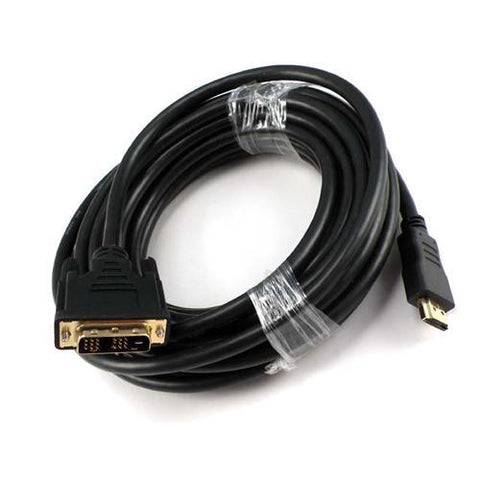 Câble DVI à HDMI mâle 100 pieds compatible 1080p v1.3b