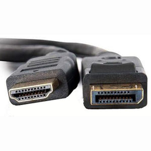 Câble Displayport mâle à HDMI mâle noir 10 pieds - Simple Boutique