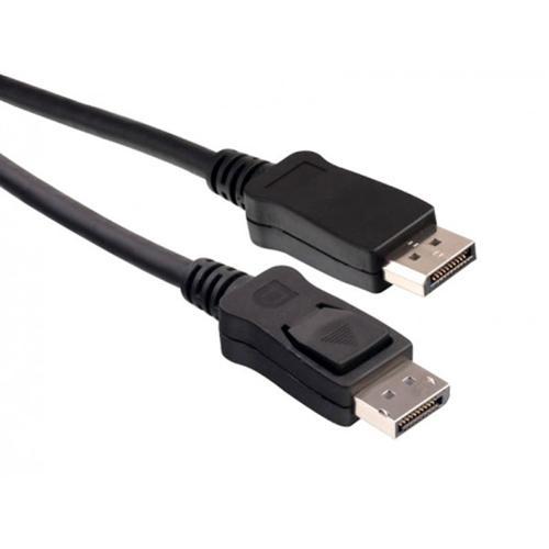 Câble Displayport mâle/mâle noir 10 pieds - Simple Boutique