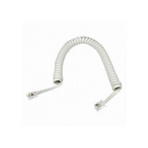 Cable Extension Pour Téléphone 4P4C M/M Blanc 15Pi