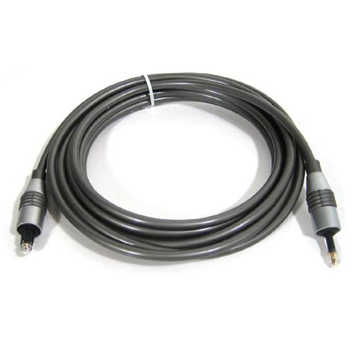 Câble Toslink à Mini-Toslink audio fibre optique 12 pi