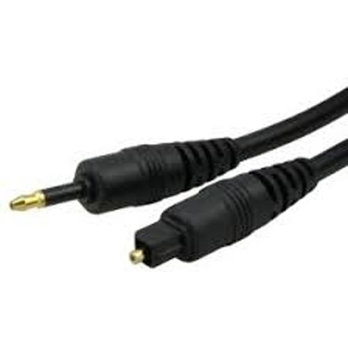 Câble Toslink à Mini-Toslink audio fibre optique 3 pi