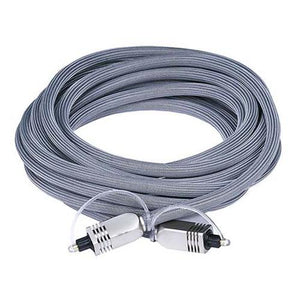 Câble Toslink audio fibre optique 6 pieds PREMIUM connect. métal - Simple Boutique