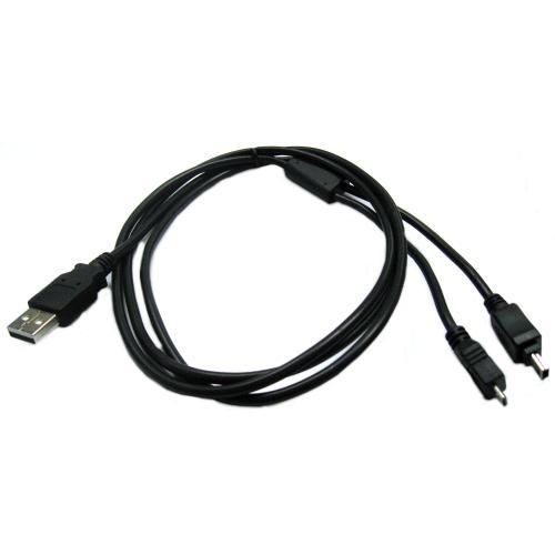 Câble USB 2.0 connecteur A Mâle à Mini USB 5pin + Micro USB 6 pi - Simple Boutique