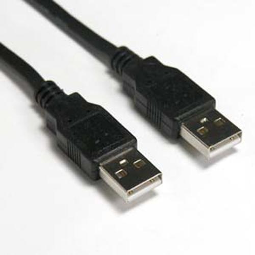 Câble USB 2.0 connecteurs A/A Mâle/Mâle 3 pieds Noir - Simple Boutique