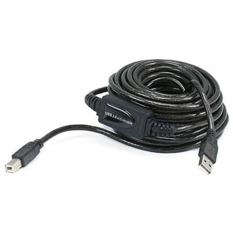 Câble USB 2.0 connecteurs A/B 33 pieds ACTIF