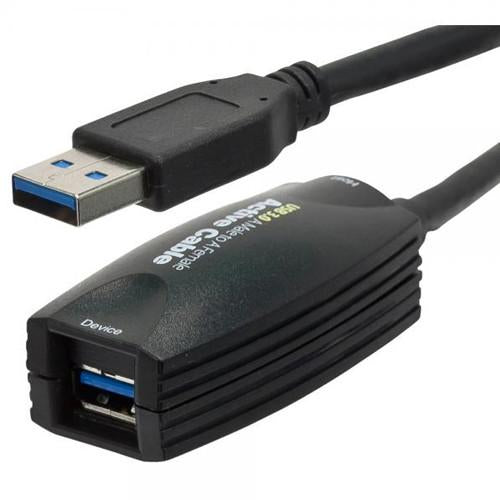 Câble USB 3.0 extension connecteurs A Mâle/Femele 16 pi ACTIF - Simple Boutique