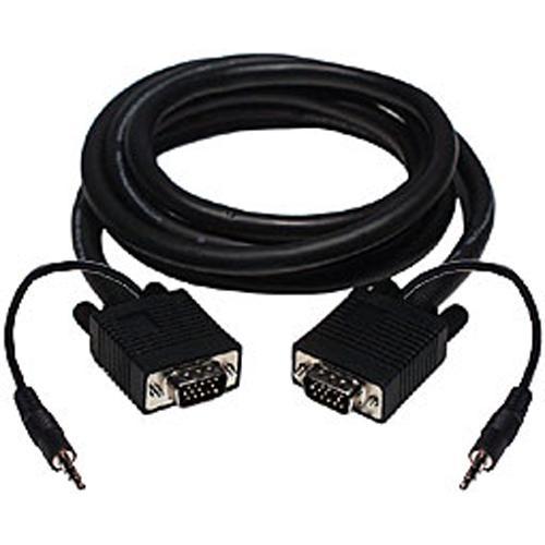 Câble VGA à VGA de 10 pieds haute qualité avec prise 3.5mm audio - Simple Boutique