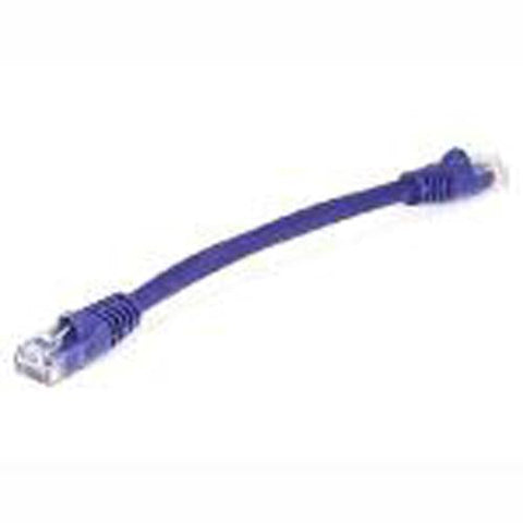 Câble ethernet réseau Cat6 500MHz RJ-45 0.5pi Violet