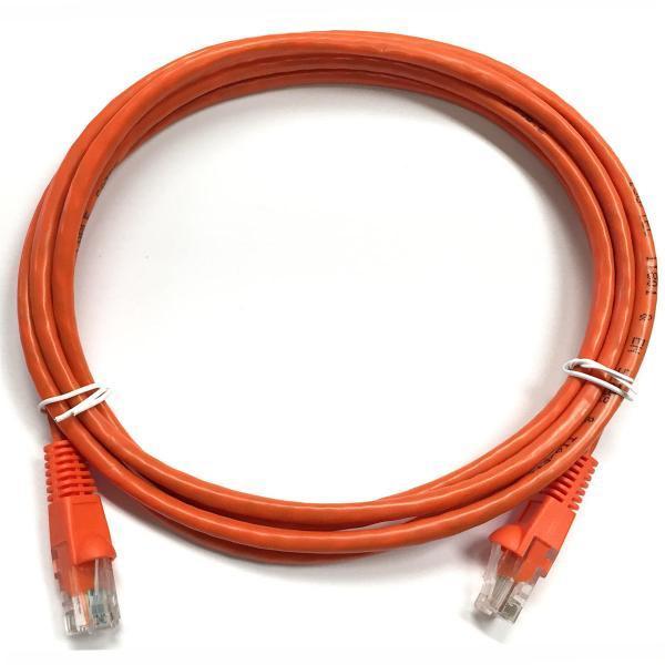 Câble ethernet réseau Cat6 500MHz RJ-45 10pi Orange