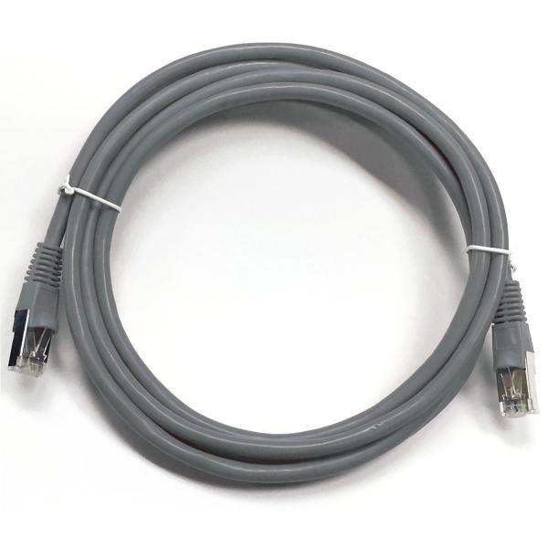 Câble ethernet réseau Cat6 550MHz RJ-45 blindé 50 pi Gris - Simple Boutique