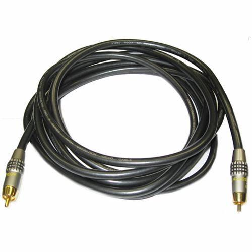 Câble pour Subwoofer Acoustic Research haute rés. RCA M/M 12 pi