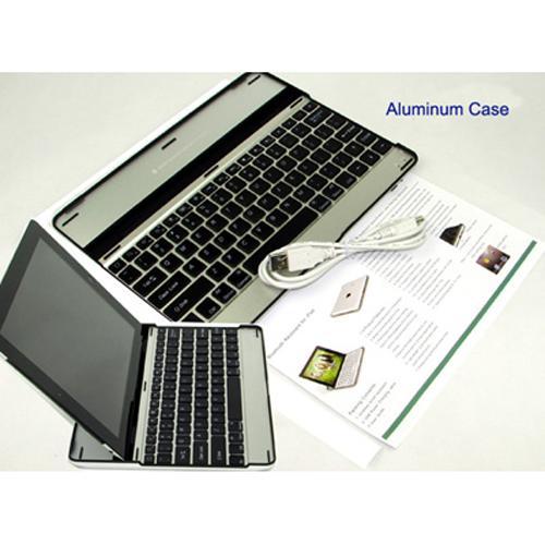 Clavier étui aluminium Bluetooth pour iPad 2 et nouvel iPad - Simple Boutique