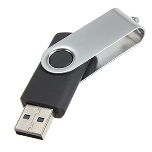 Clé USB 2.0 32 GB Générique Avec Rabat Noir (Paquet de 2) - Simple Boutique