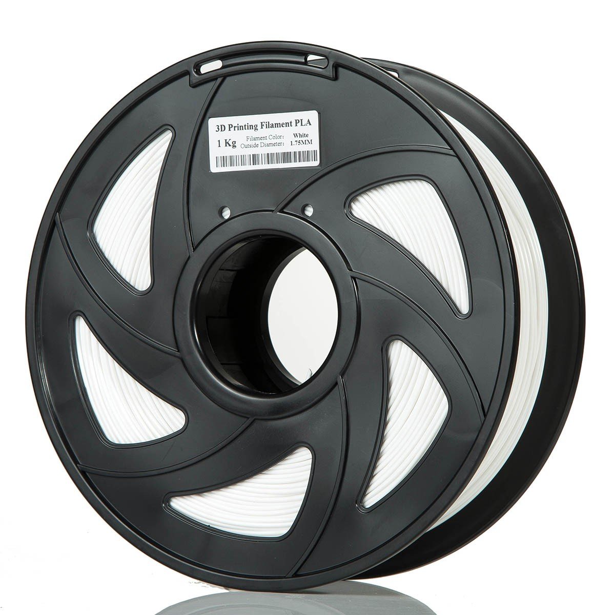 CloneBox 03429 Filament PLA pour Imprimante 3D 1.75mm 1kg Blanc - Simple Boutique