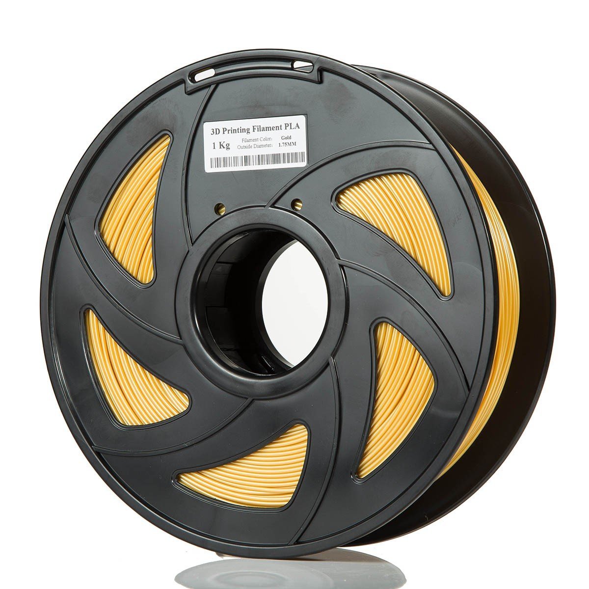 CloneBox 03441 Filament PLA pour Imprimante 3D 1.75mm 1kg Or - Simple Boutique
