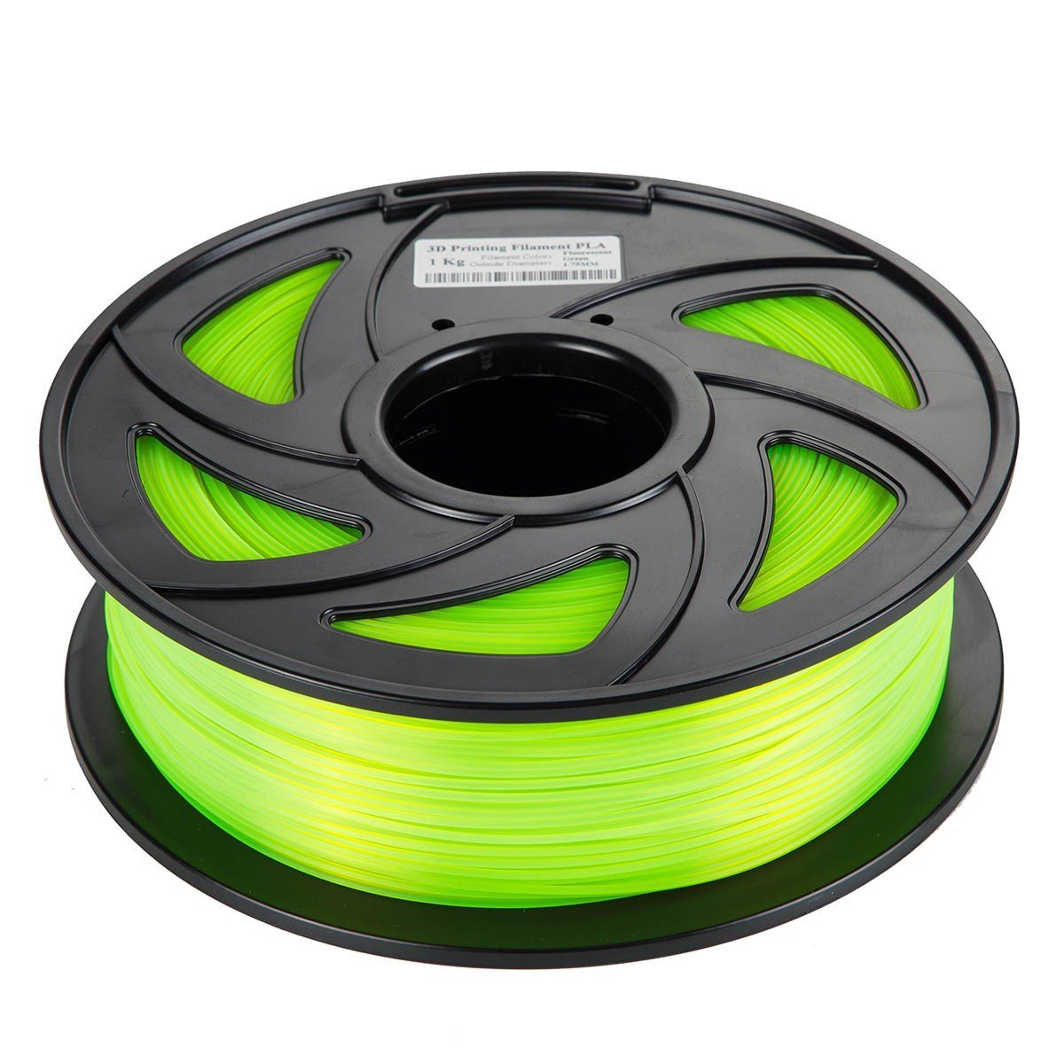 CloneBox 03445 Filament PLA pour Imprimante 3D 1.75mm 1kg Vert Fluorescent - Simple Boutique
